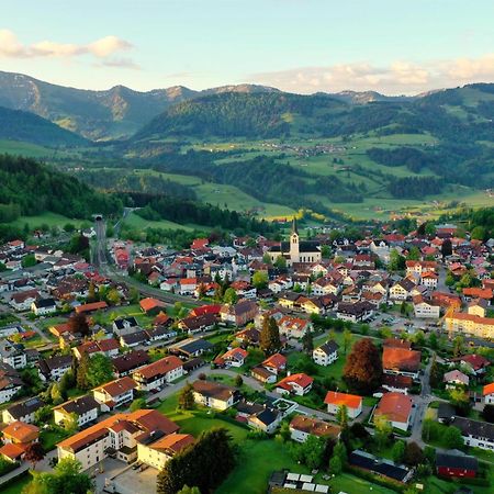 Ferienwohnung Heller Oberstaufen Esterno foto