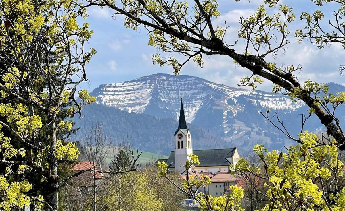 Ferienwohnung Heller Oberstaufen Esterno foto