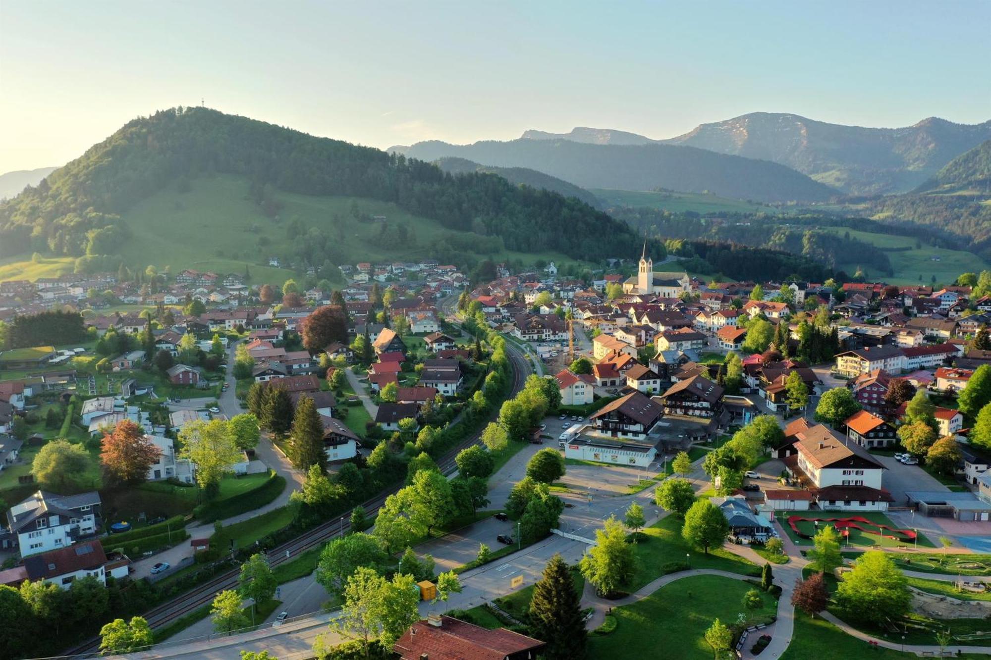 Ferienwohnung Heller Oberstaufen Esterno foto